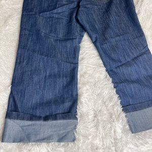 Merona crop mid rise jean
